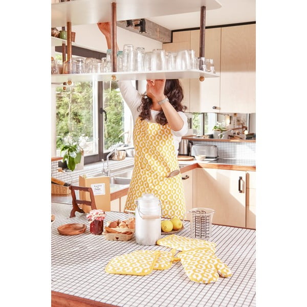 Pamučne kuhinjske rukavice u setu 2 kom Geo – Tiseco Home Studio-image-1