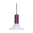 Bordo/svijetlo plava metalna viseća svjetiljka s mogućnosti zatamnjivanja ø 25 cm Luminary – Hübsch