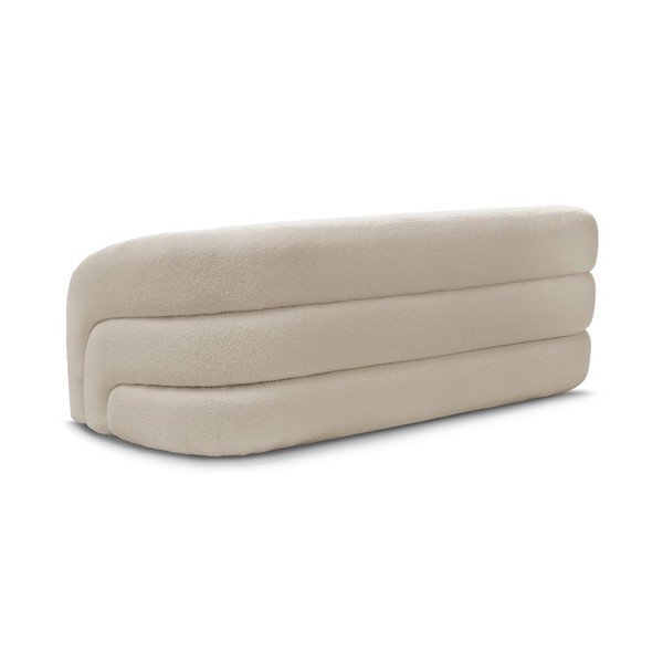 Bež sofa od bouclé tkanine 193 cm Elina – Bobochic Paris-image-4