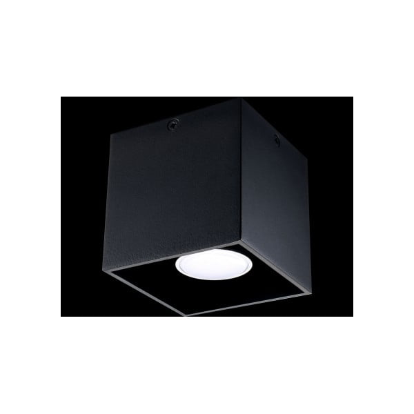Crna stropna lampa Geo Sollux-image-2