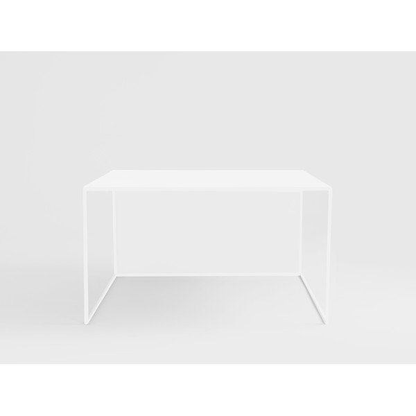 Bijeli metalni stolić za kavu 80x80 cm 2Wall – CustomForm-image-1