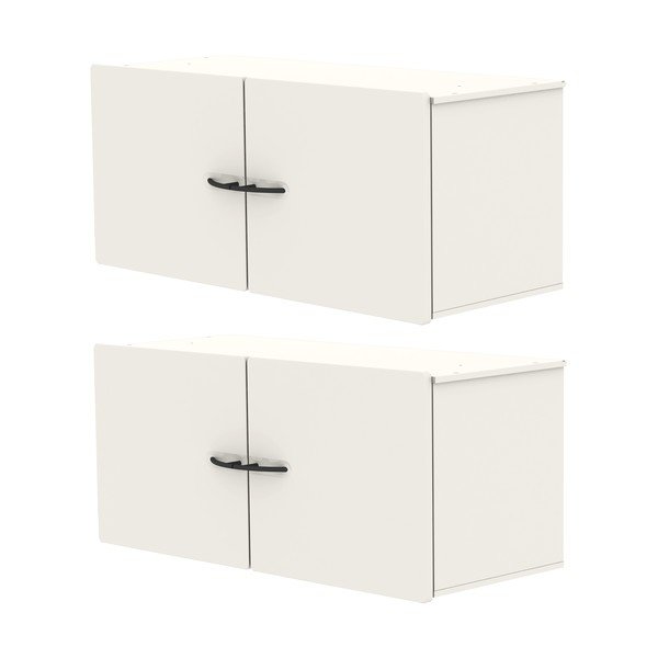 Bijelo-crni modularni sustav polica 163x204 cm Dakota – Tenzo-image-4
