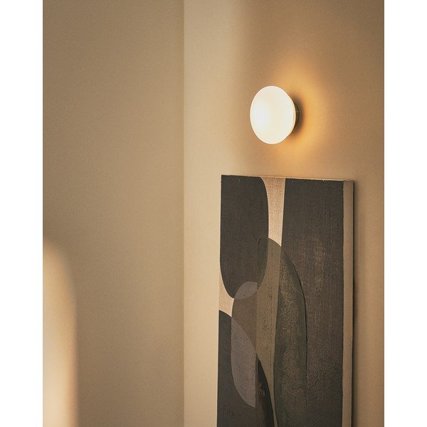 Bijela/crna zidna lampa ø 15 cm Bamila – Kave Home-image-1