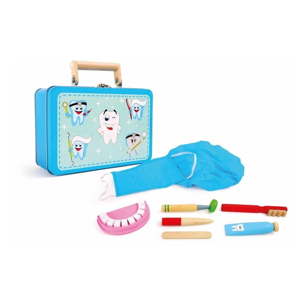 Drveni set za igranje za male stomatologe Legler Dentist