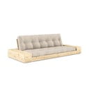 Bež sklopiva sofa 244 cm Base – Karup Design