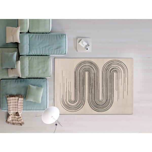 Krem tepih 140x200 cm Garden – Universal-image-2