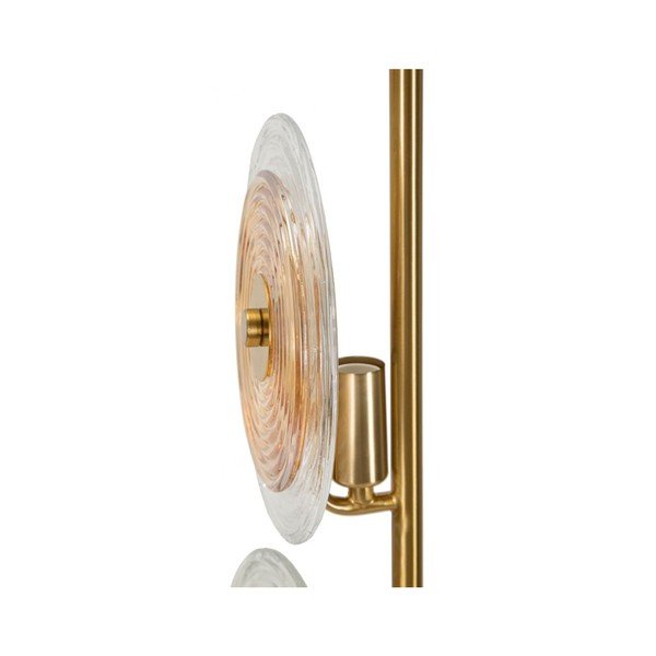 Stolna lampa u zlatnoj boji sa staklenim sjenilom (visina 63 cm) Venice – Mauro Ferretti-image-3