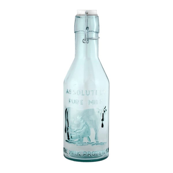 Staklena boca od recikliranog stakla za mlijeko Ego Dekor Authentic, 1 litra
