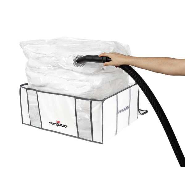 Vakuumska/ojačana tekstilna kutija za pohranu odjeće 65x45x26,5 cm Life – Compactor
