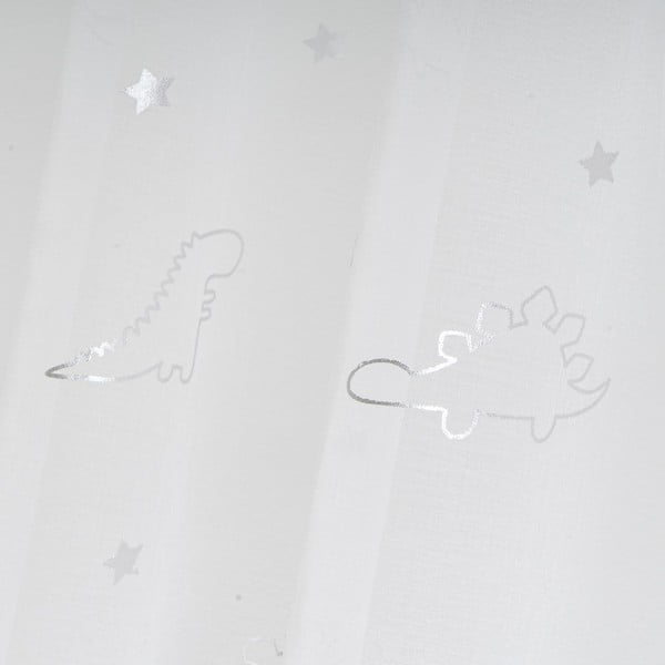 Bijela/u srebrnoj boji prozirna zavjesa 140x260 cm Dinos – Casa Selección-image-4