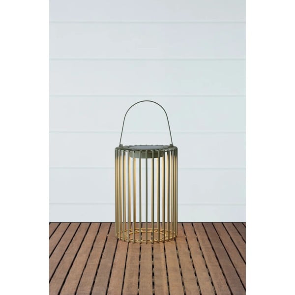 Zelena LED lanterna sa solarnim panel/s USB za eksterijer (visina 54 cm) Cavia – Markslöjd-image-2