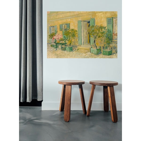 Slika reprodukcija 90x60 cm Exterior of a Restaurant in Asnières, Vincent van Gogh – Fedkolor-image-1