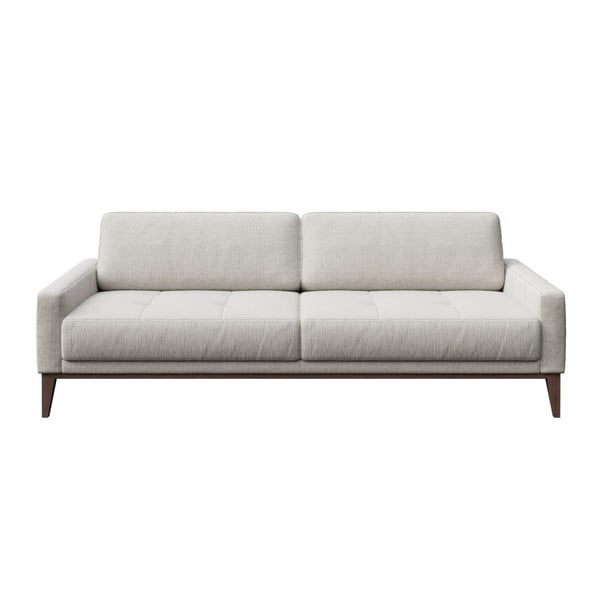 Krem kauč MESONICA Musso Tufted, 210 cm