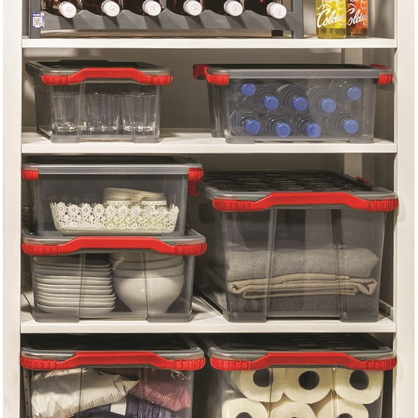 Plastična kutija za pohranu s poklopcem Evo Total - Rotho-image-1