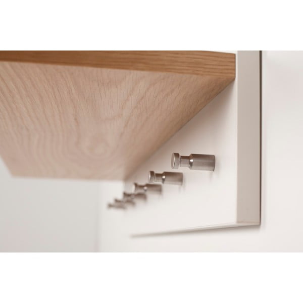 Zidna polica s kukicama Woodman Northgate-image-1