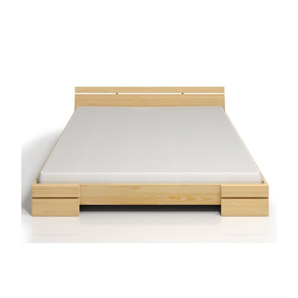 Bračni krevet od borovine sa prostorom za odlaganje SKANDICA Sparta Maxi, 200 x 200 cm