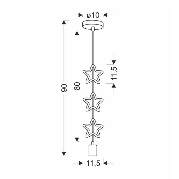 Dječja svjetiljka s metalnim sjenilom Single - Candellux Lighting-image-2