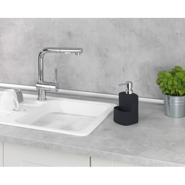 Crni dozator za tekući sapun Wenko Festival-image-3