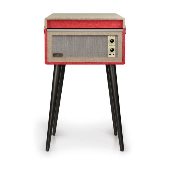 Crveni gramofon na nogama Crosley Bermuda-image-2