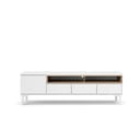 Bijela TV komoda 156x48x48 cm Roomers – Tvilum