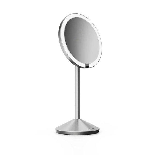 Kozmetičko ogledalo s osvjetljenjem/povećavajuće (s povećanjem 10x) ø 12 cm – simplehuman