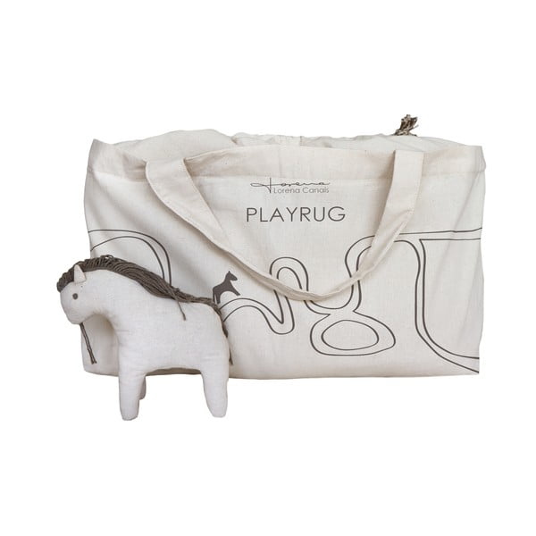 Bež pamučan dječji tepih za igru 120x160 cm Path of Nature – Lorena Canals-image-4