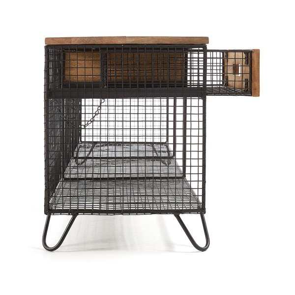 TV klupa od drveta manga Kave Home Interni, 120,5 x 46 cm-image-3