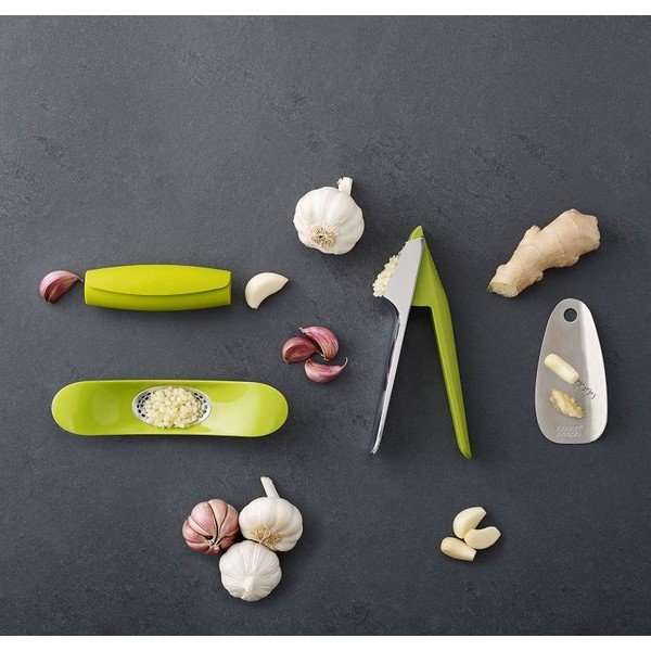 Zelena preša za češnjak Joseph Joseph Garlic Rocker-image-4