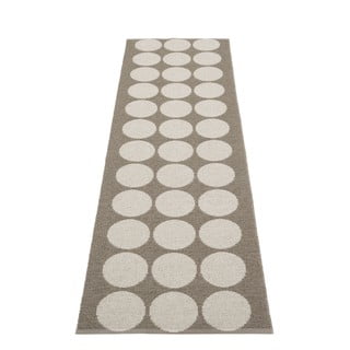 Smeđa/bež unutarnja i vanjska staza 70x240 cm Hugo Walnut Linen – Pappelina