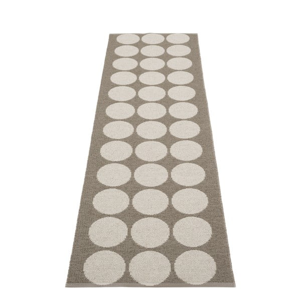 Smeđa/bež unutarnja i vanjska staza 70x240 cm Hugo Walnut Linen – Pappelina
