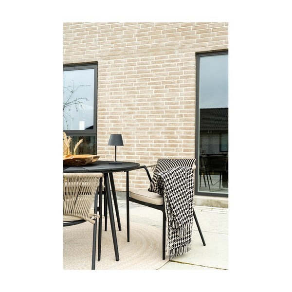 Crna LED stolna lampa (visina 30 cm) Dean – House Nordic-image-3