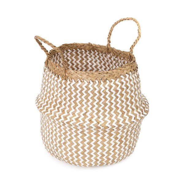 Svijetla košara za pohranu od morske trave Compactor Zic Zac, ⌀ 27 cm-image-4