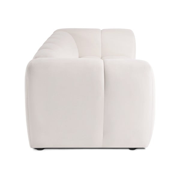 Krem baršunasta sofa 225 cm Cube – Bonami Selection-image-3