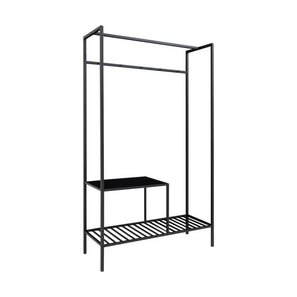 Crni višenamjenski ormar s 2 police House Nordic Vita, 170 x 110 cm-image-1