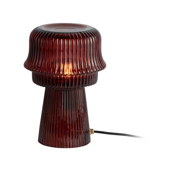 Bordo staklena stolna lampa (visina 26 cm) Cadiz – Leitmotiv-image-2