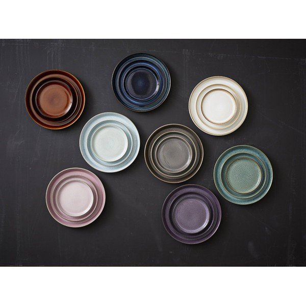 Crni/jantarni desertni tanjur od kamenine ø 17 cm Gastro Black/Amber – Bitz-image-1