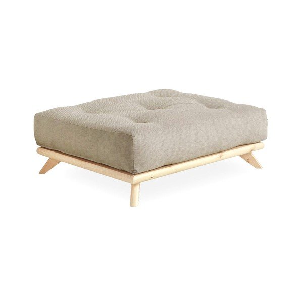 Tabure Karup Design Senza Natural Clear/Lan Bež