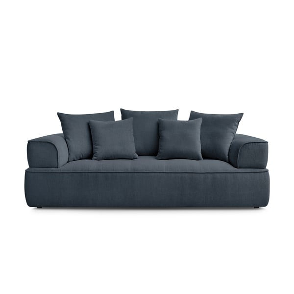 Tamno plava sofa od šenila 237 cm Whesley – Bobochic Paris