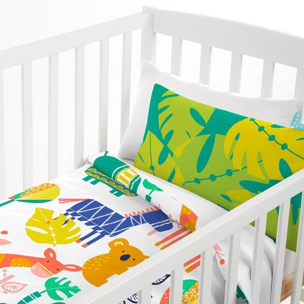 Posteljina Moshi Moshi Geo Jungle, 100 x 135 cm-image-2