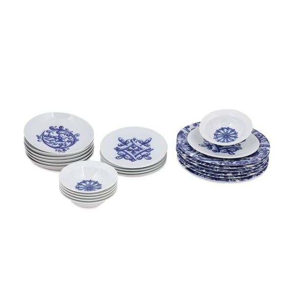 Set od 24 komada porculanskog posuđa Kutahya Manilla-image-2