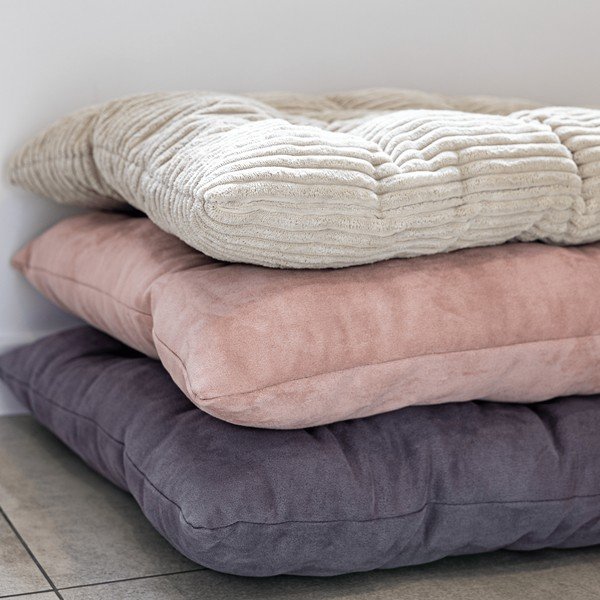 Ružičasta/u prirodnoj boji ljuljačka od masivnog bora 39x75x38 cm Montessori – Meowbaby-image-1