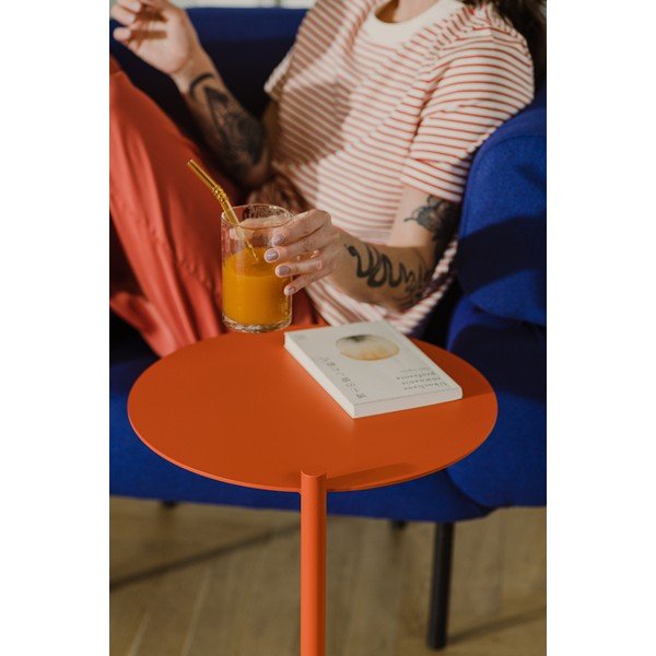 Željezni okrugao pomoćni stol 41x40 cm Ande – noo.ma-image-4