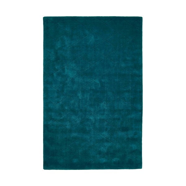 Smaragdno zeleni vuneni tepih Think Rugs Kasbah, 150 x 230 cm