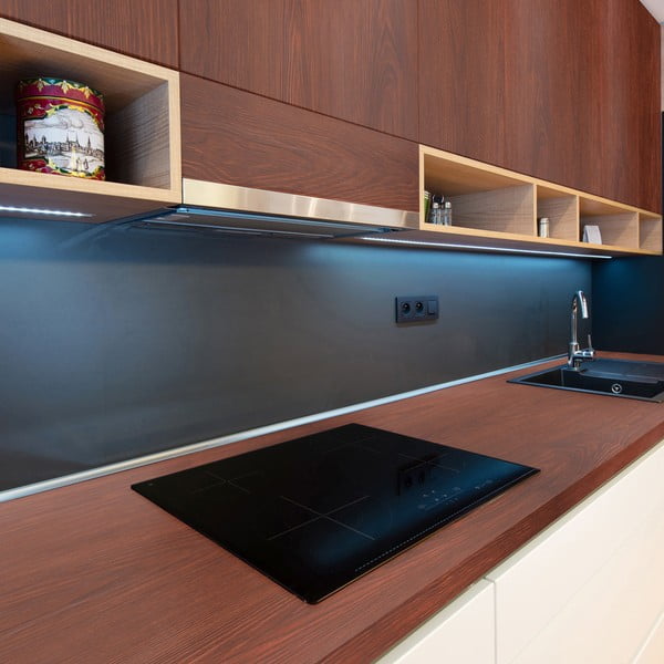 Naljepnica za namještaj 200x60 cm Dark Walnut Wood - Ambiance-image-4