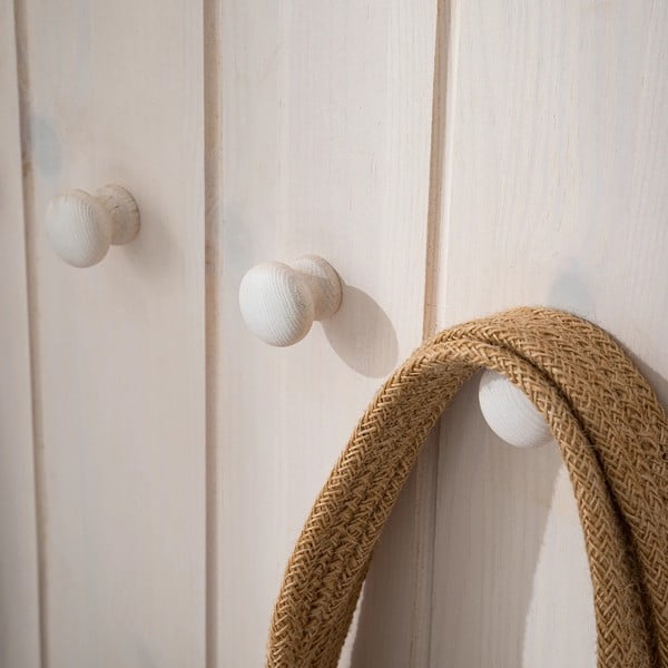 Bijeli set za hodnik od masivnog bora 60x120x25 cm Anita – Støraa-image-4