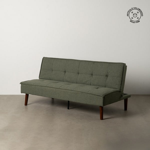 Zelena sklopiva sofa od šenila 181 cm – Ixia-image-1