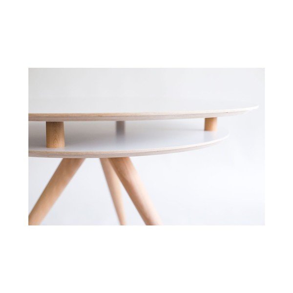 Blagovaonski stol Triad White-image-2