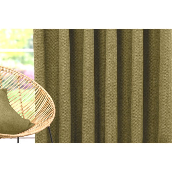 Zelena zavjesa 140x260 cm Atacama – Mendola Fabrics-image-1