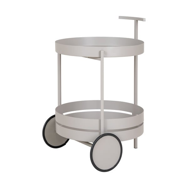 Metalna kolica za posluživanje na kotačima 40x49,5 cm Beja – House Nordic-image-2