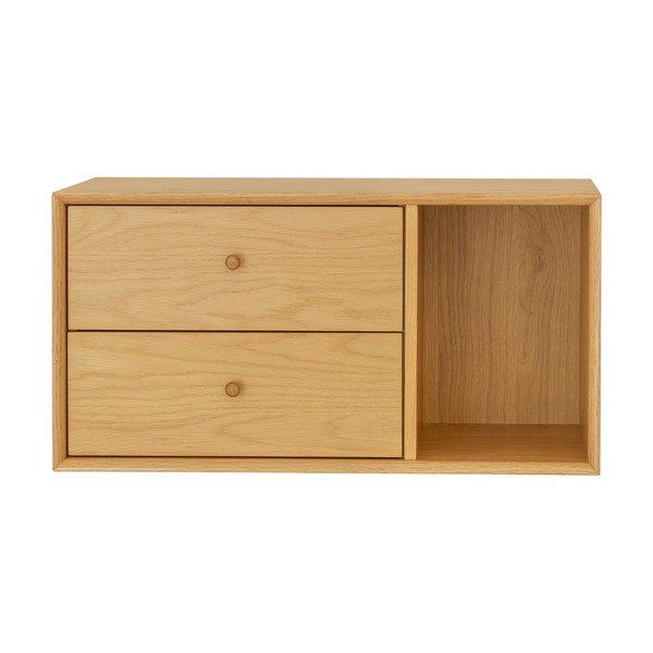 Element - ladice u dekoru hrasta u prirodnoj boji 43x33 cm Z  – Tenzo-image-4